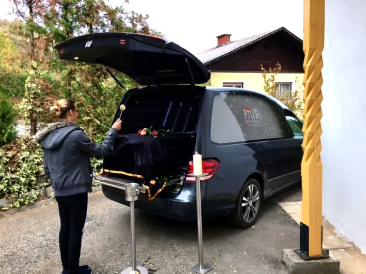 Bestattung Pius- die Abholung