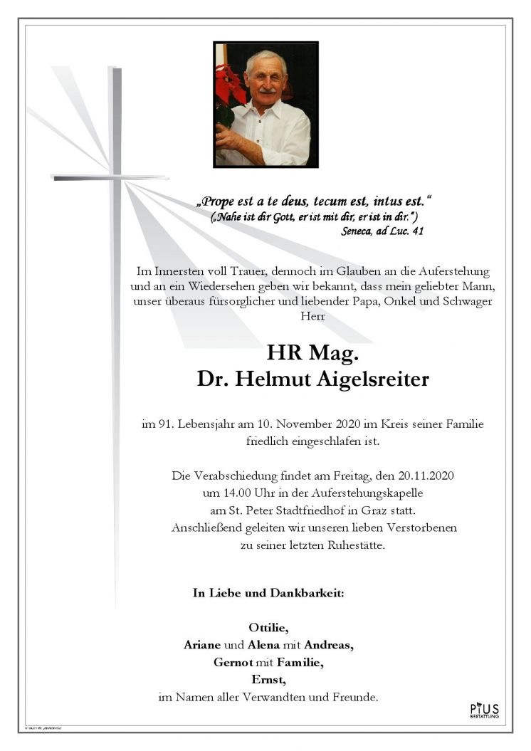 HR Mag. Dr. Helmut Aigelsreiter