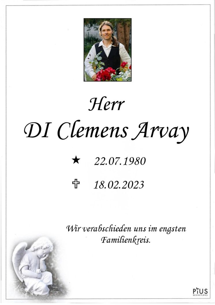 Hr. DI Clemens Arvay