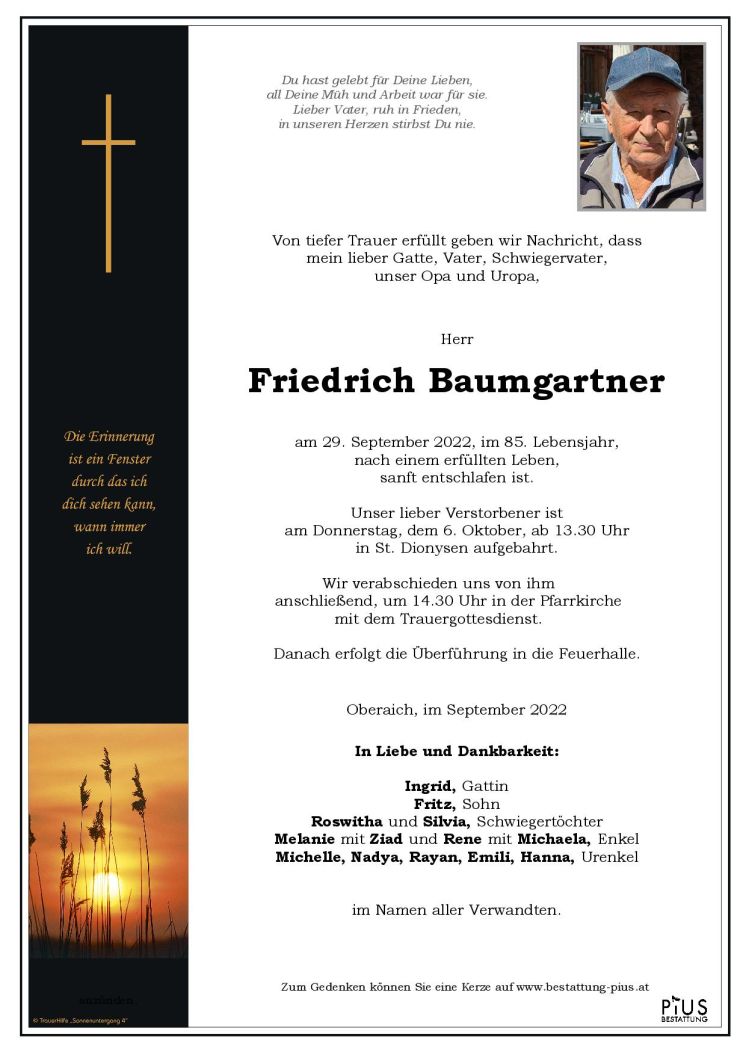 Hr. Friedrich Baumgartner
