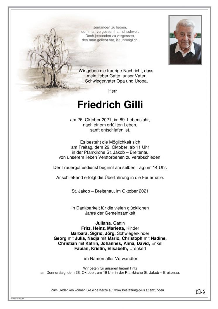 Friedrich Gilli