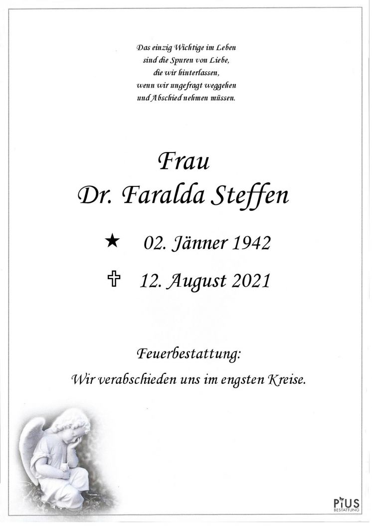 Dr. Faralda Steffen