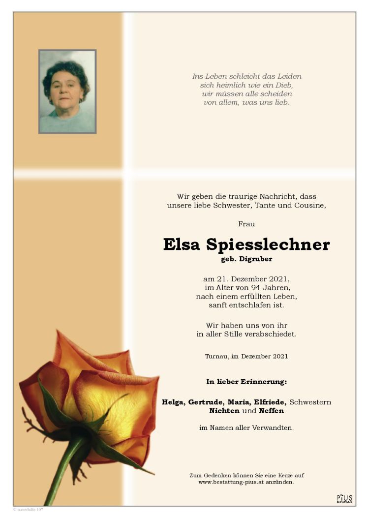 Elsa Spiesslechner