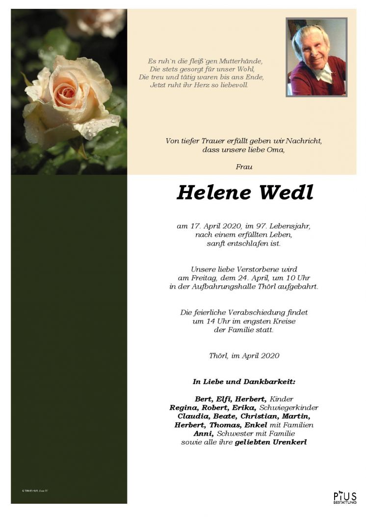 Helene Wedl