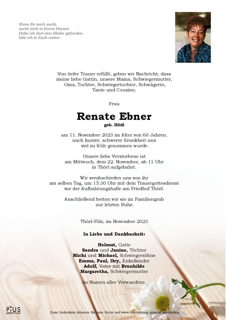 Fr. Renate Ebner