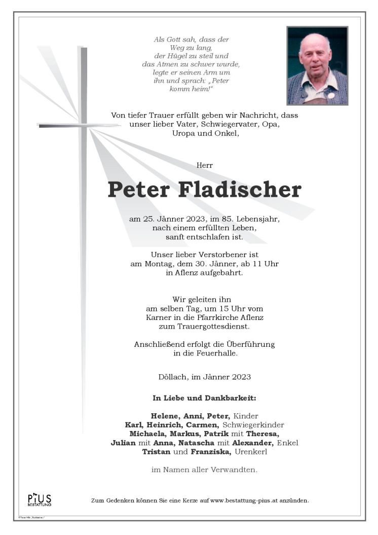Hr. Peter Fladischer