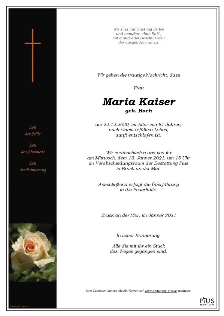 Maria Kaiser